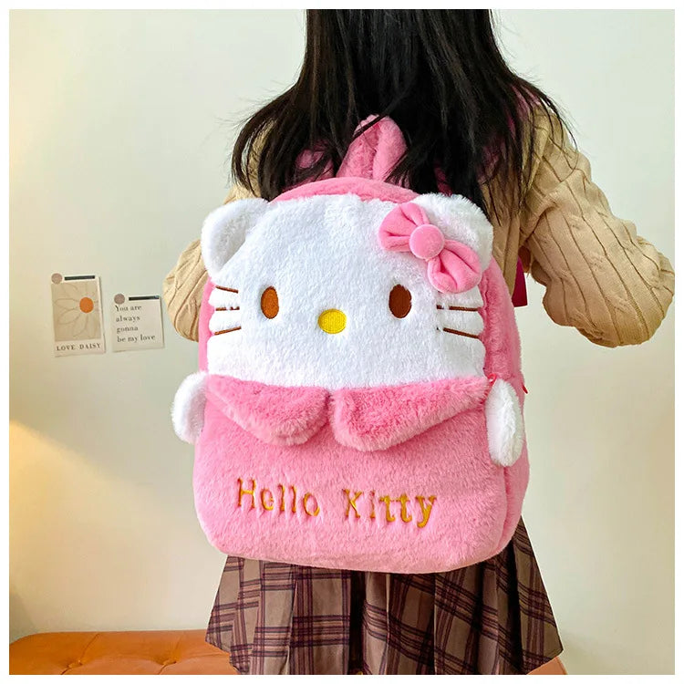 Cartoon Casual Backpack For Autumn And Winter Students Large Capacity Jk Uniform Cute And Fashionable Backpack Children'S Gift
