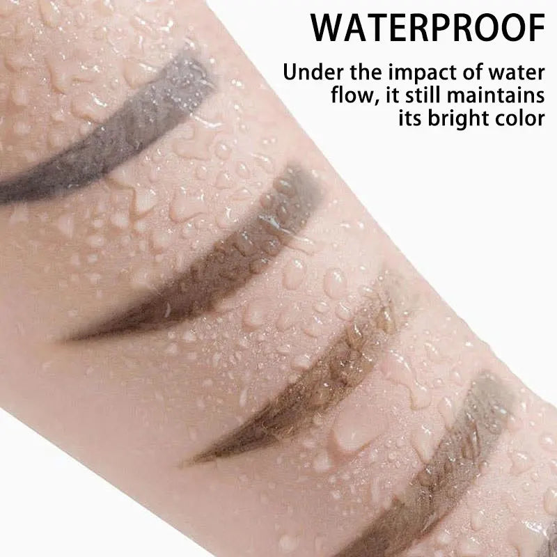 Peel-Off Eyebrow Gel, Long-Lasting Waterproof & Sweatproof, Quick-Dry Tint Gel for Perfect Brows
