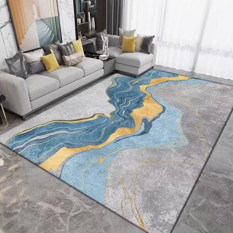 Living Room Carpet Large Area Bedroom Bedside Floor Mat Modern Minimalist Style Home Decoration Rug Alfombra De Salón 거실 카펫