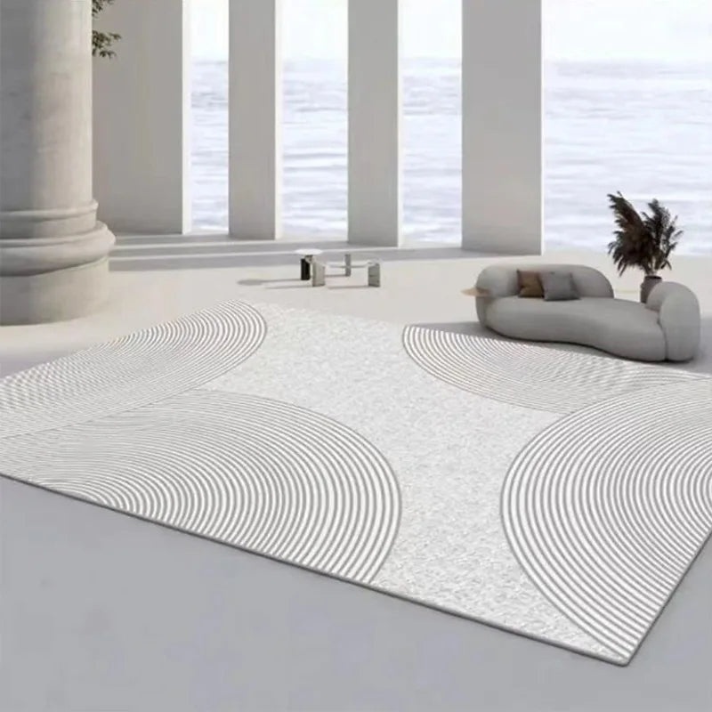 Living Room Carpet Large Area Bedroom Bedside Floor Mat Modern Minimalist Style Home Decoration Rug Alfombra De Salón 거실 카펫