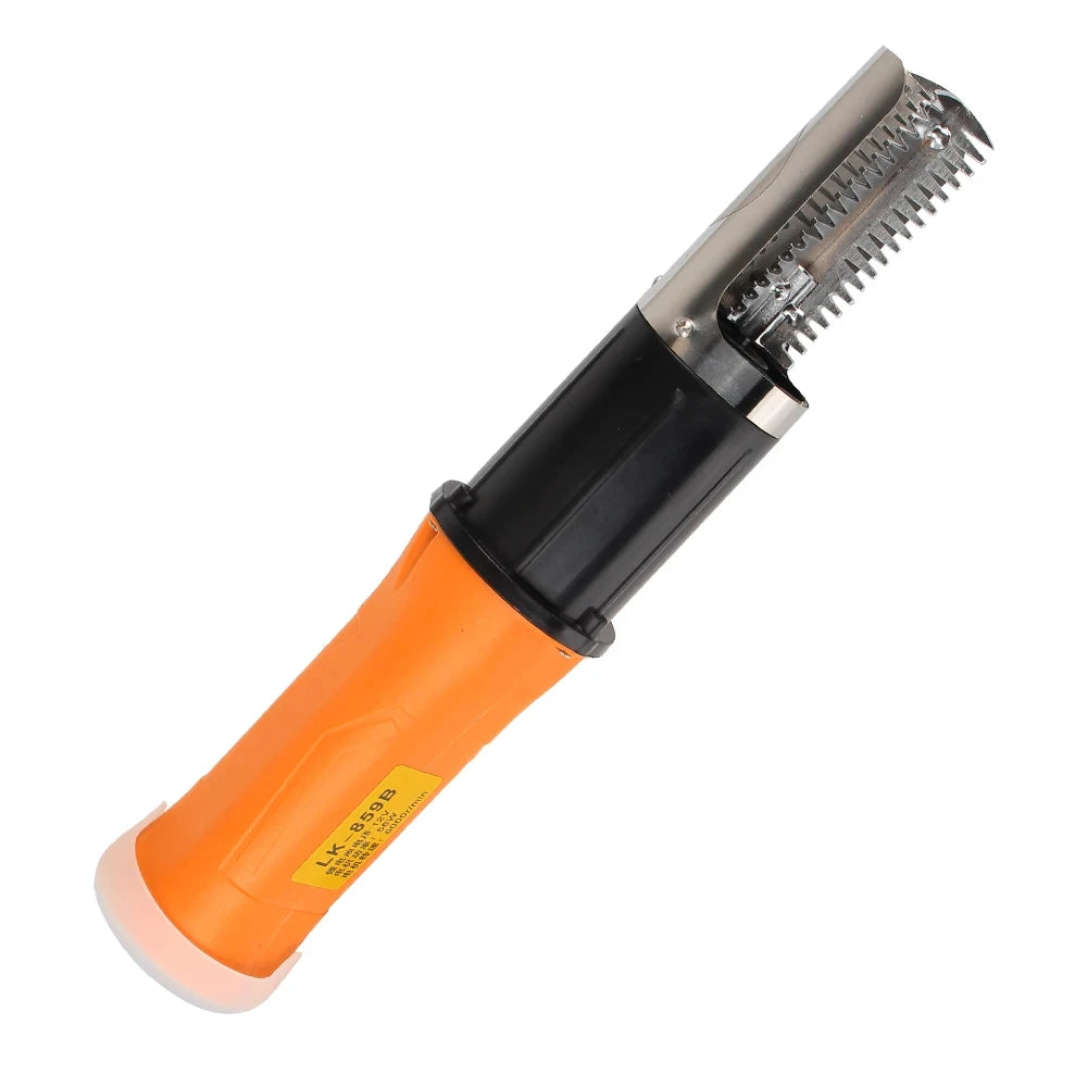 HOMEFISHSeafood Tools 6000 RPM Fish Scale Planer Fishing Scalers Scraper EU Plug Electric  Fish Remover Cleaner