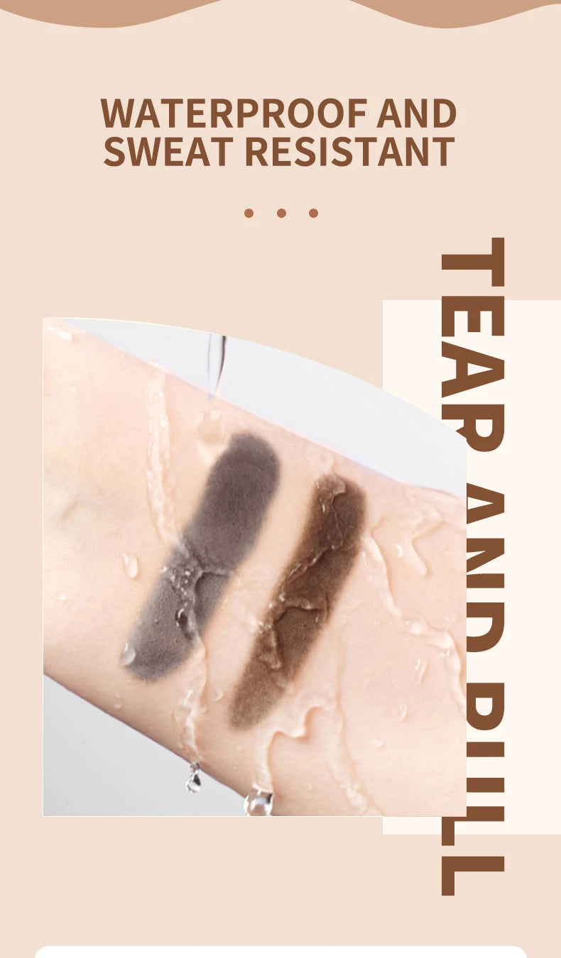 4Color Waterproof Eyebrow Gel Long Lasting Sweatproof No Smudging Natural Eyebrow Cream Makeup For Perfect Brows Cosmetics