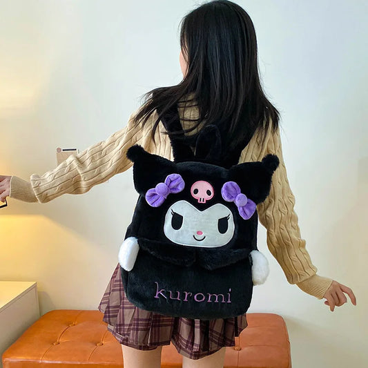 Cartoon Casual Backpack For Autumn And Winter Students Large Capacity Jk Uniform Cute And Fashionable Backpack Children'S Gift