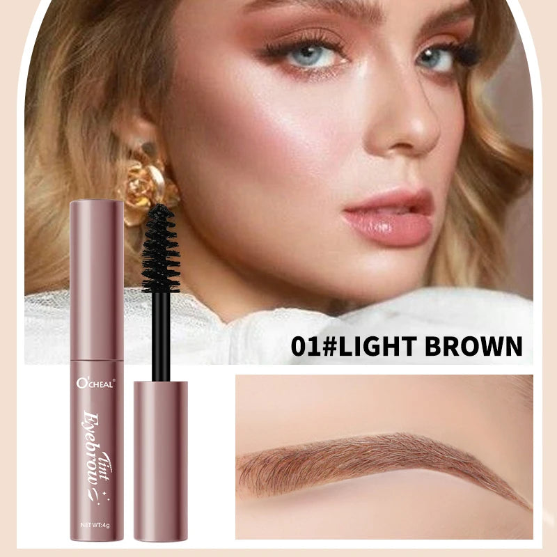 4Color Waterproof Eyebrow Gel Long Lasting Sweatproof No Smudging Natural Eyebrow Cream Makeup For Perfect Brows Cosmetics