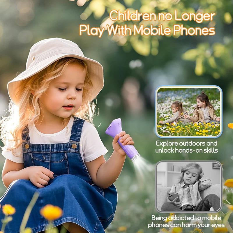 1000x Digital Microscope For Kids 2-Inch IPS Screen 2MP Optical Lens With Camera And Video Function for Christmas Birthday Gift