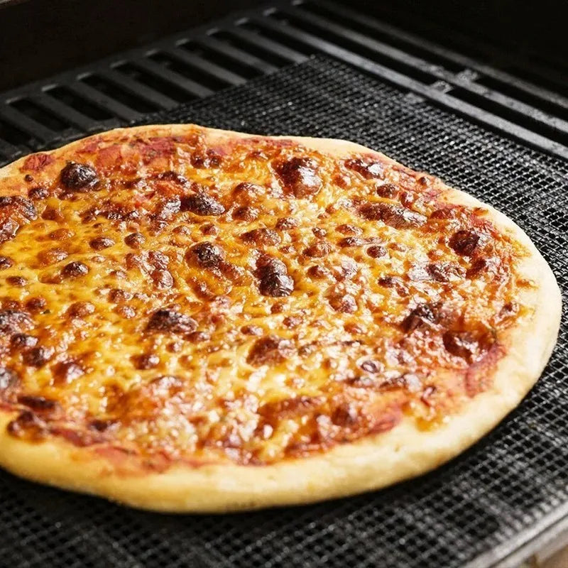 1/3/5PCS Non-Stick Reusable BBQ Grill Mat Easy To Clean Mesh Pad for Electric Gas and Charcoal Grills Outdoor Cooking