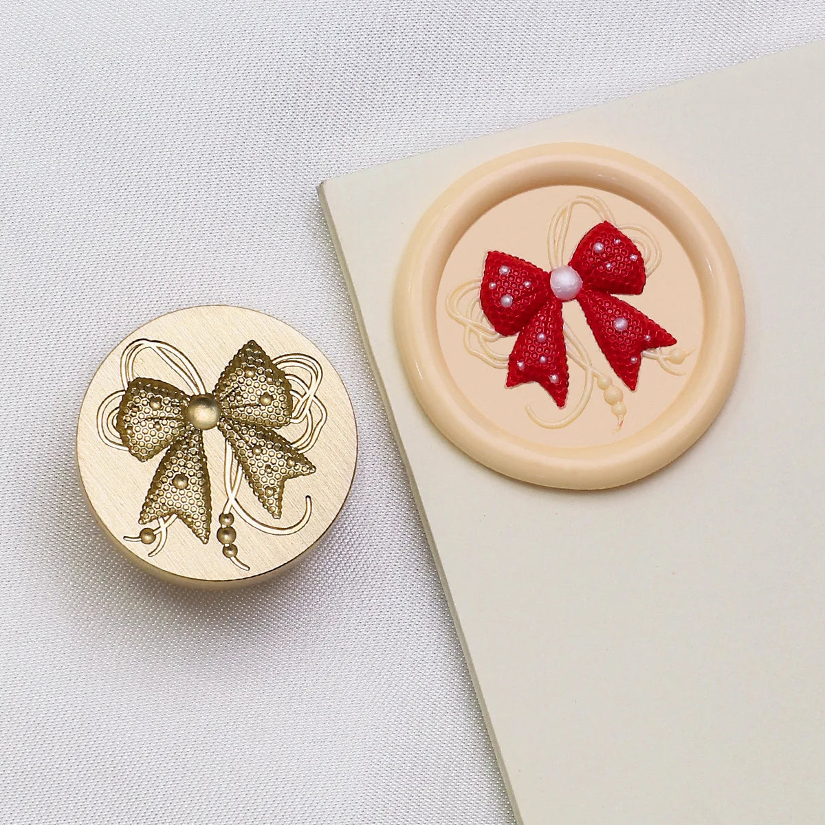 3D Embossed Wax Seal Stamp Bow/Confession/Valentine's Day Animal For A Copper Head Envelopes Wedding Invitations Scrapbooking