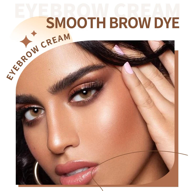 4Color Waterproof Eyebrow Gel Long Lasting Sweatproof No Smudging Natural Eyebrow Cream Makeup For Perfect Brows Cosmetics