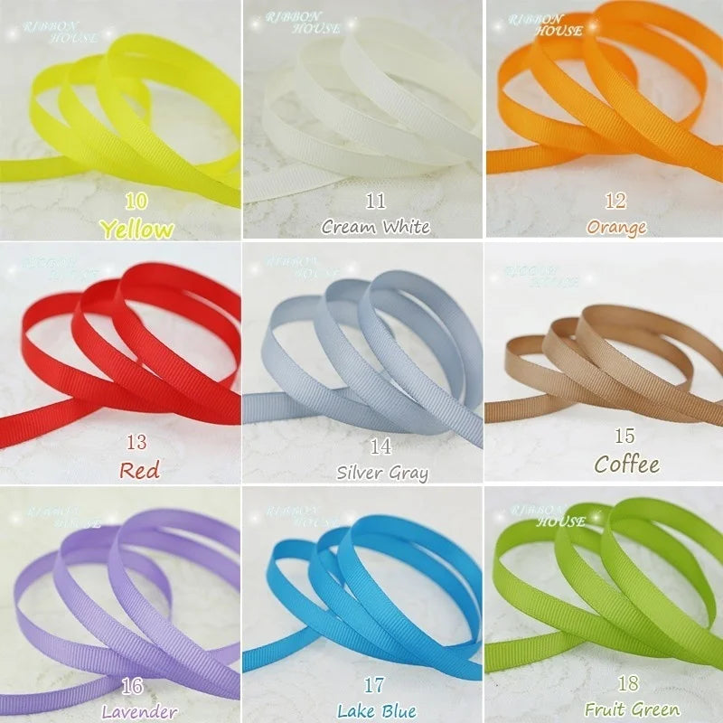 (100 yards/roll) Grosgrain Ribbon Wholesale gift wrap decoration Christmas ribbons