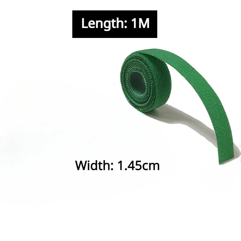 Reusable Plant Support Hook-and-loop Fastener Garden Accessories Garden Tape Nylon Cable Tie for Plants Flowers Growing Climbing