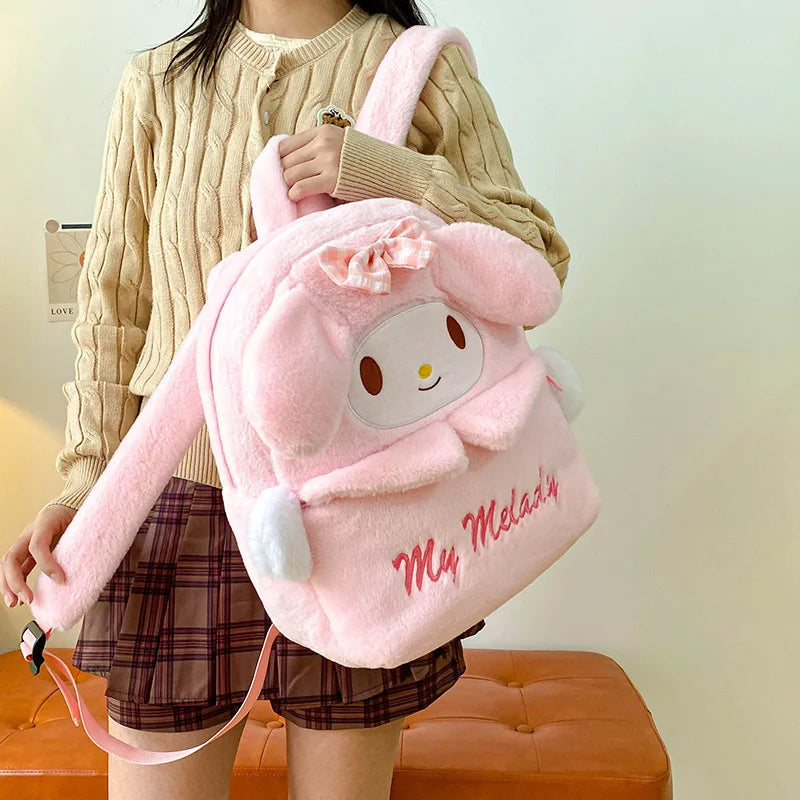 Cartoon Casual Backpack For Autumn And Winter Students Large Capacity Jk Uniform Cute And Fashionable Backpack Children'S Gift