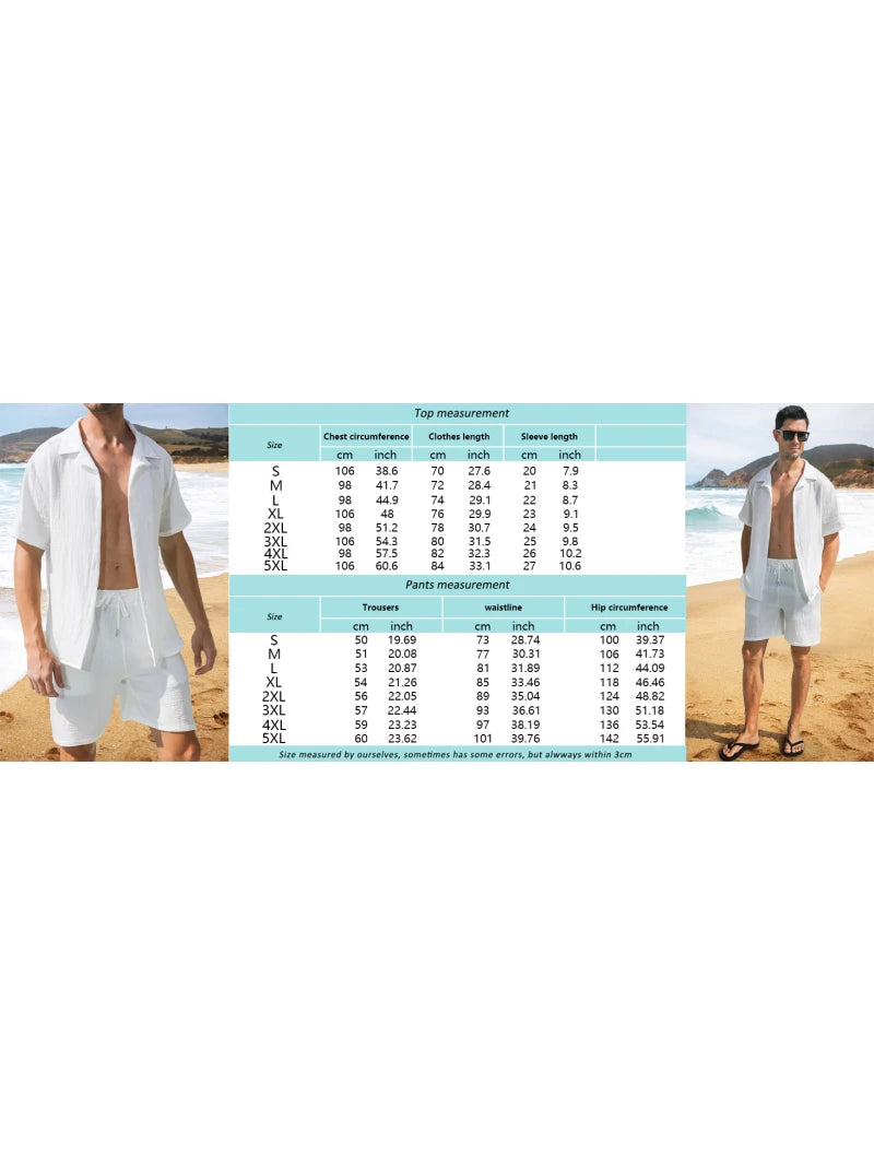 Street Casual Men's Suit Personalized Fashion Plaid Printed Pattern Short Sleeve Lapel Shirt and Shorts Men's Two Piece Set