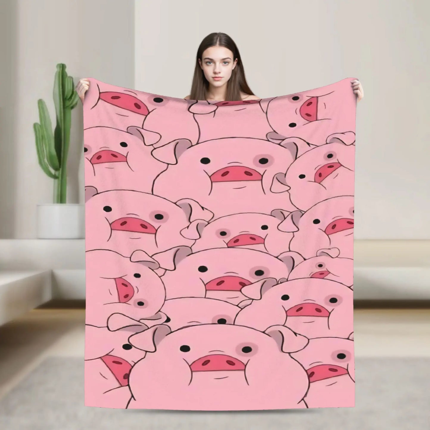 Stranger Gravity Falls Blanket  Plush Funny Warm Throw Blankets for Home Restaurant Autumn/Winter