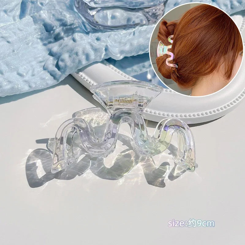 2023 Elegant Hair Claws Clip Vintage Irregular Hair Clips Barrettes Hairpins For Women Hair Accessories Set Hair Clamps Headwear