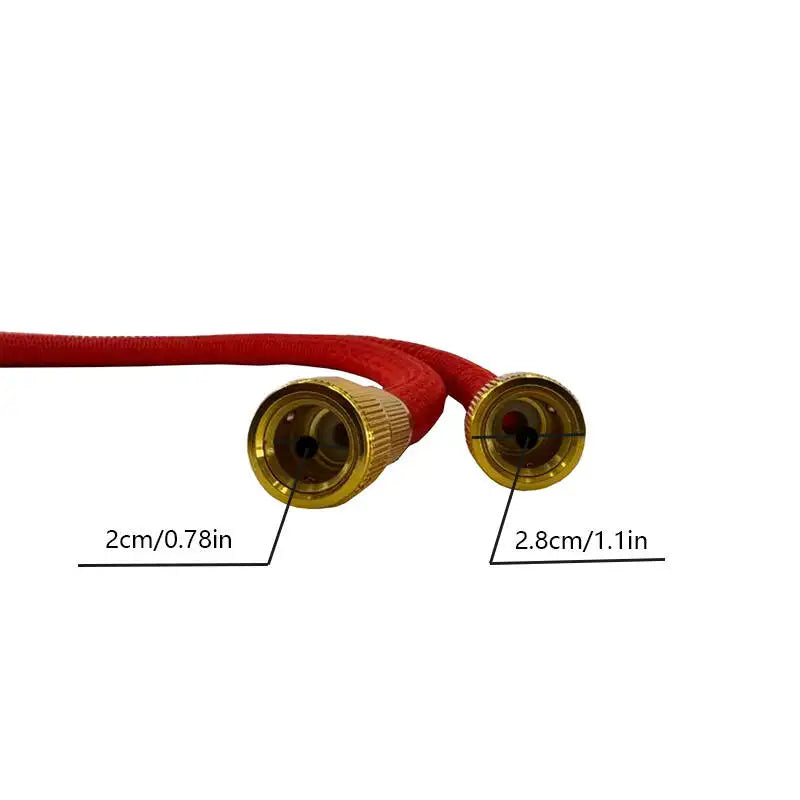 25-100FT Expandable HighPressure Magic Hose Flexible Water Pipe HighPressure Multifunctional Spray Gun Home Garden Watering Tool