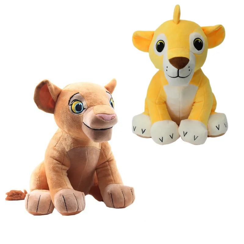 2025 New 30cm Lion King And Son Simba Soft Kids Doll Young Simba Stuffed Animals Plush Children Toy Christmas Gifts