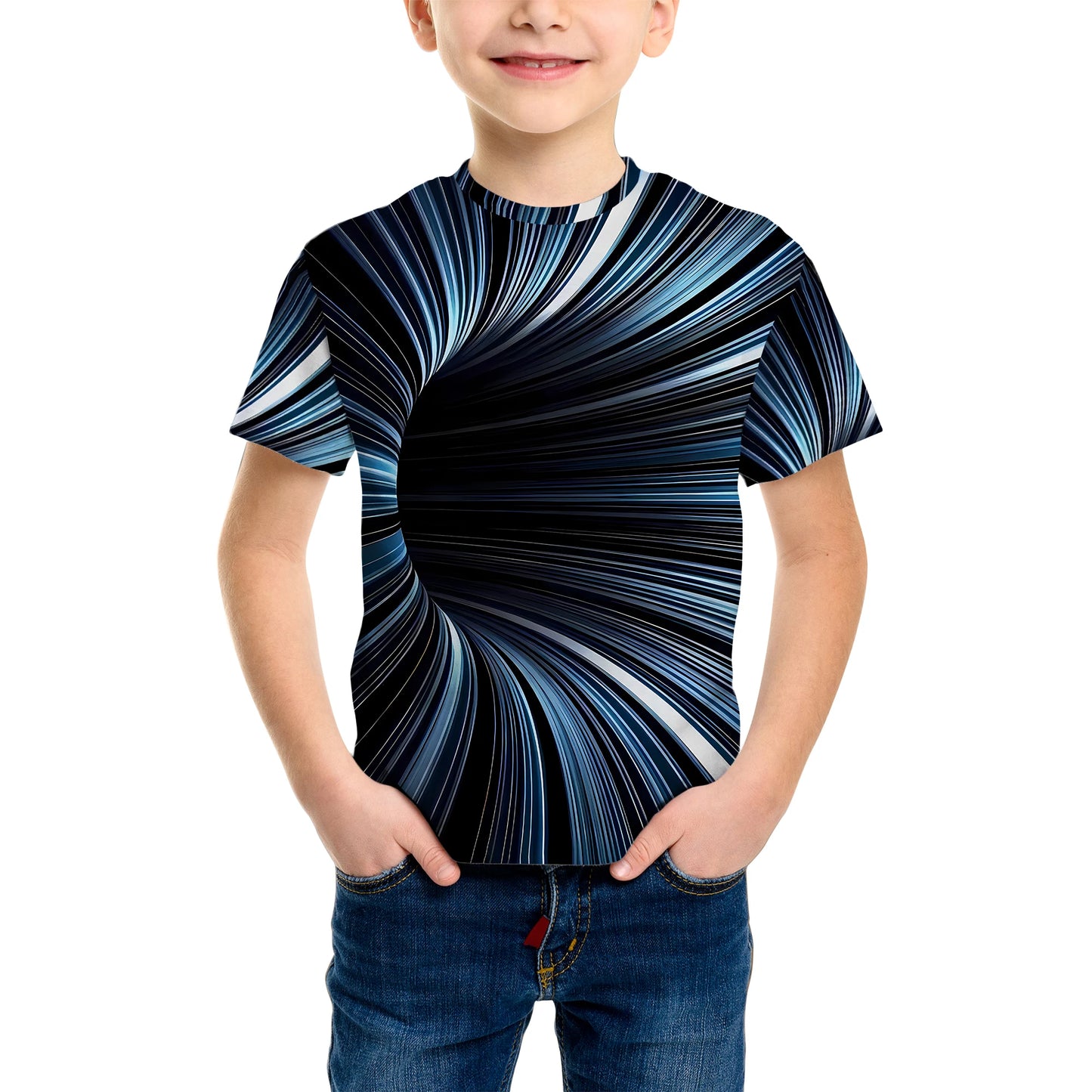 Casual Game Pattern Children's T-Shirt Boy Tops Baby Summer Short Sleeve Clothes Kids 3-12 Years Tees Novelty Children T-Shirt