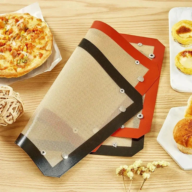 Silicone Baking Mats Cookie Sheet& Reusable Oven Baking Sheet for Making Macaroons,Cookies Non-Stick Mats for Baking,Easy Clean