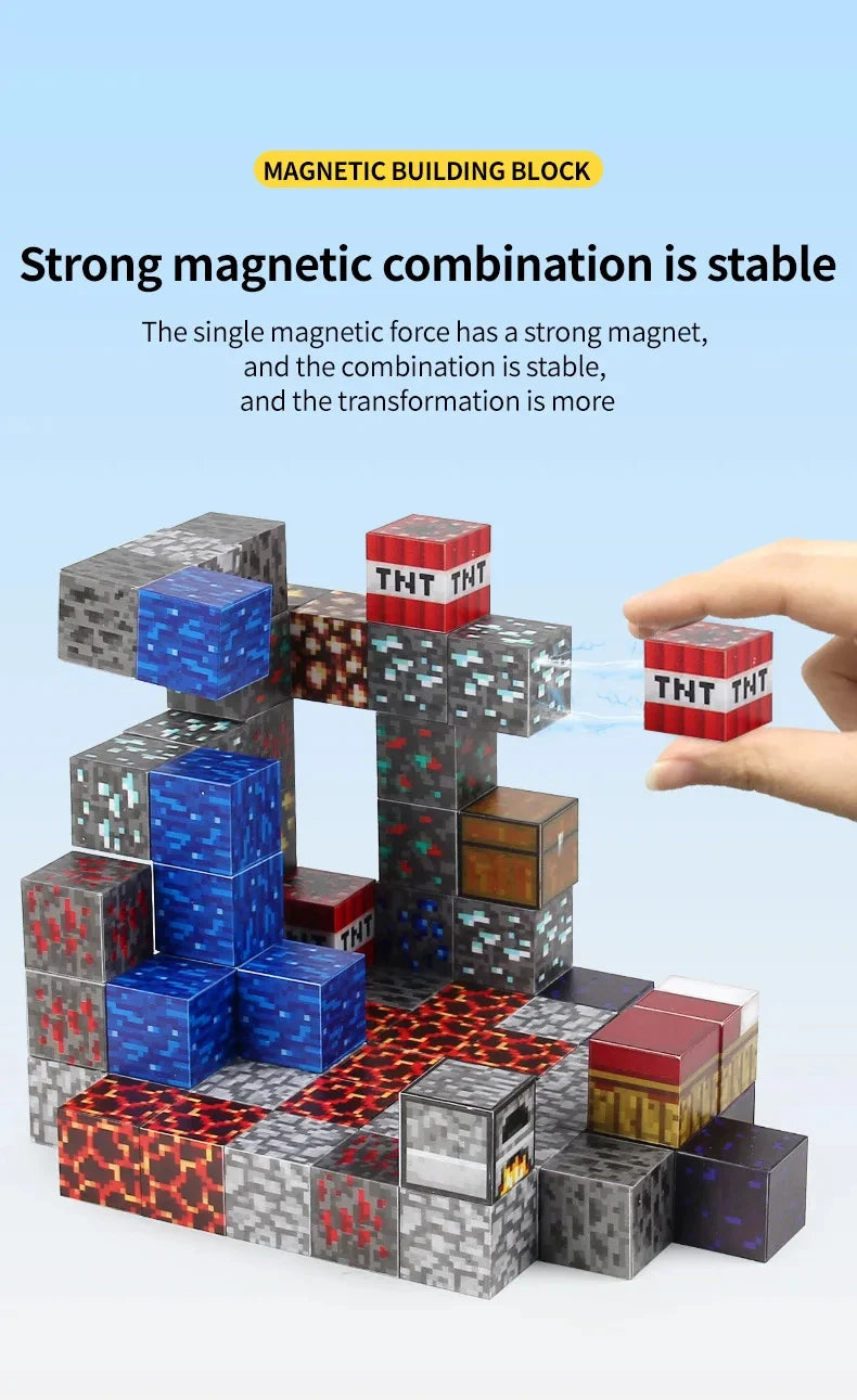 80PCS educational toy magnetic building blocks kids DIY building sets star diamond magnetic tiles for kids Christmas gift