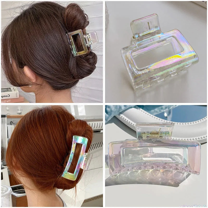 2023 Elegant Hair Claws Clip Vintage Irregular Hair Clips Barrettes Hairpins For Women Hair Accessories Set Hair Clamps Headwear