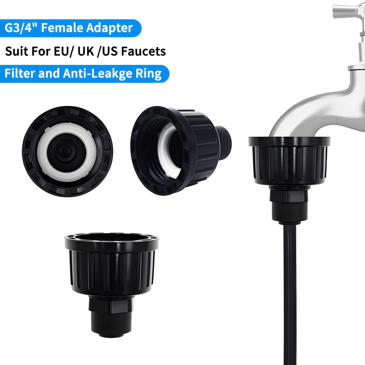 DIY Free Bending Universal Spray Kit For Greenhouse Garden Flowers Plant Watering Irrigation Patio Misting Cooling System