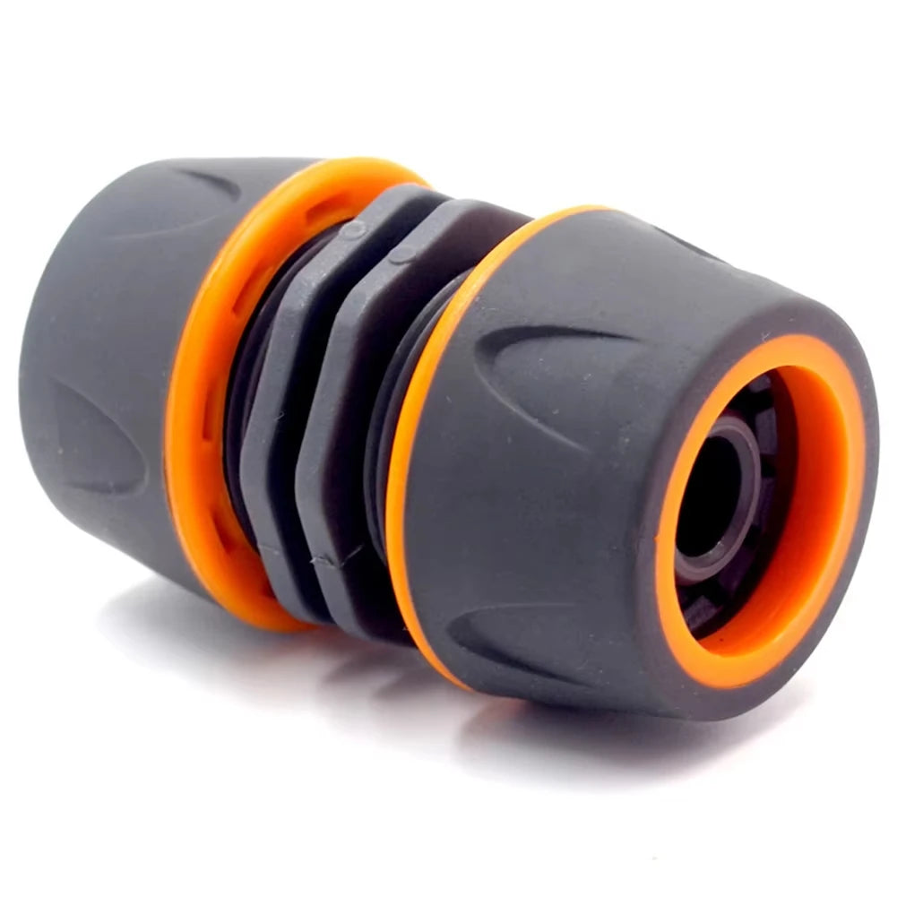1Pcs 1/2" Garden Hose Connector - 12mm PVC Extension Joint Adapter for Irrigation Systems & Water Pipe Repair
