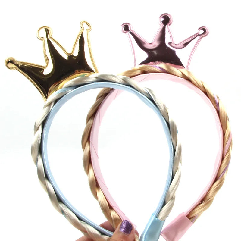 Disney Frozen Children's Hair Accessories Bow Headbands Little Girl Princess Elsa Cartoon Photo Decoration Headwear