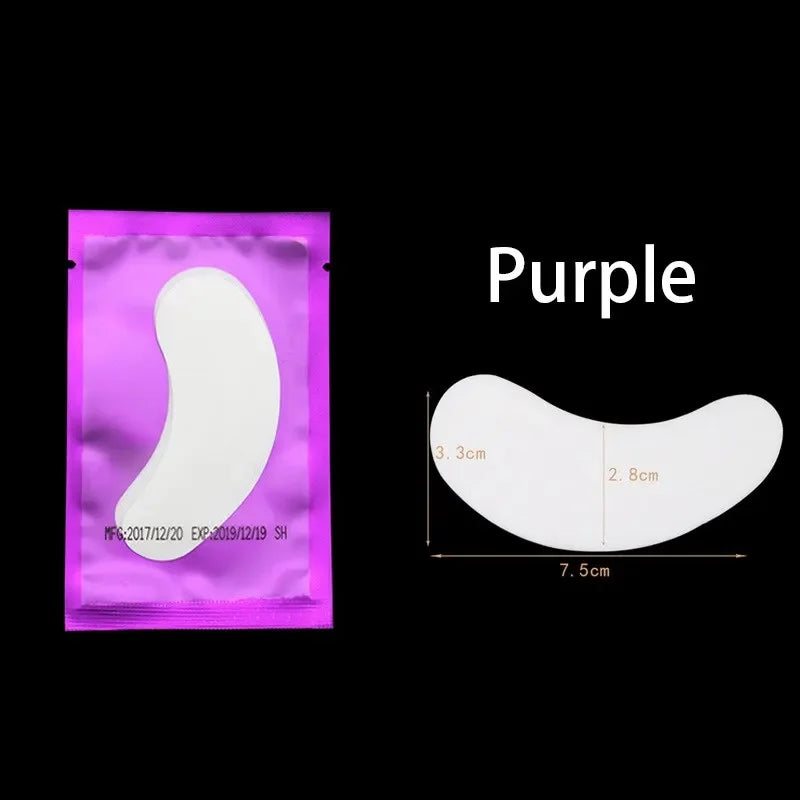 50/100pairs  eyelashes fake lashes stickers lash extension supplies patches for building eyelid eye patches  extension under