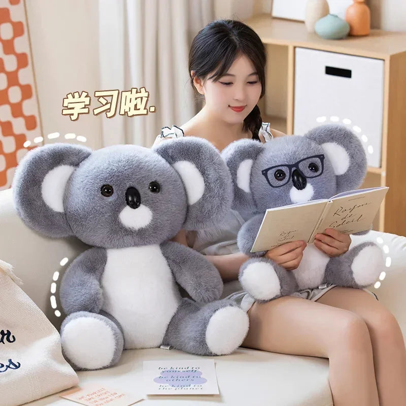 25/35CM Sitting Koalas Plush Toys Simulation Cute Australia Koala Stuffed Animal Soft Toys For Christmas Gifts
