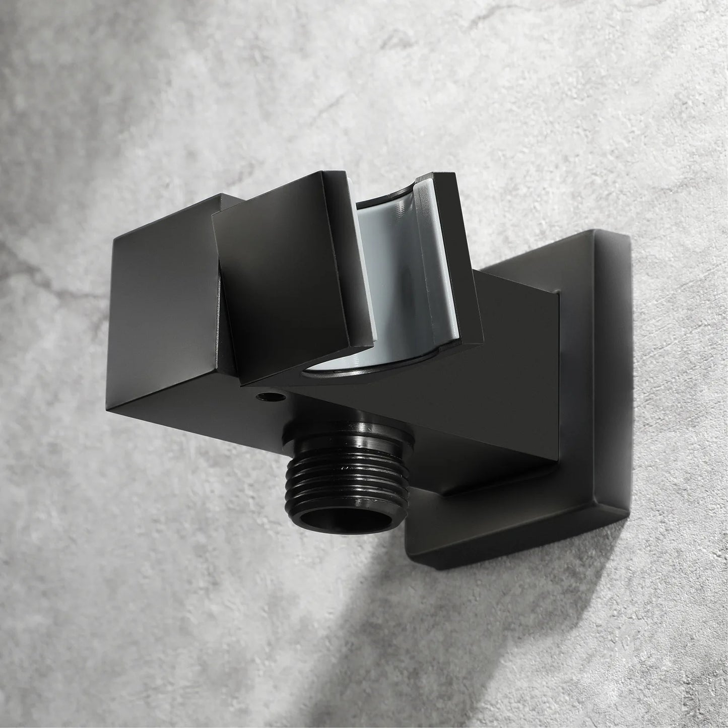 Bathroom Handheld Shower Head Holder Rack Bracket Wall Connector Wall Outlet Elbow Brass Wall Mounted Hand Shower Support