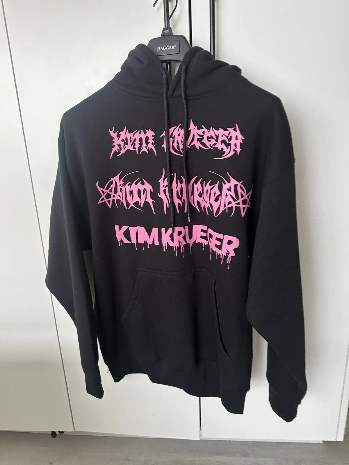 Kim Krueger loween Exclusive Hoodie ex Long Sve Printed Sweatirt with Hood Casual Comfortable Cotton Polyester Blend