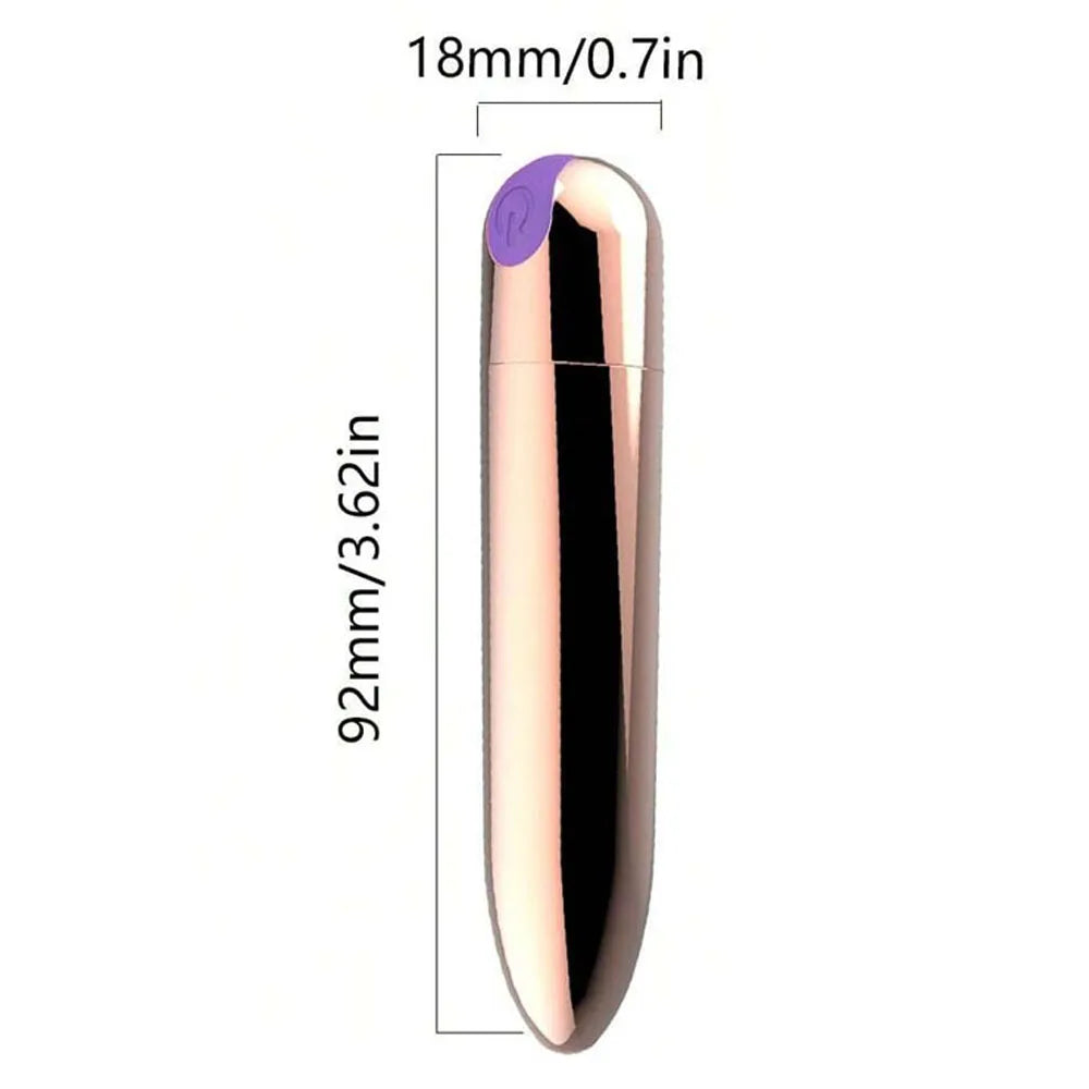 Mini 10 Vibration frequency Vibrator USB Rechargeable Waterproof Magic Massage silent vibrator body massager for Women