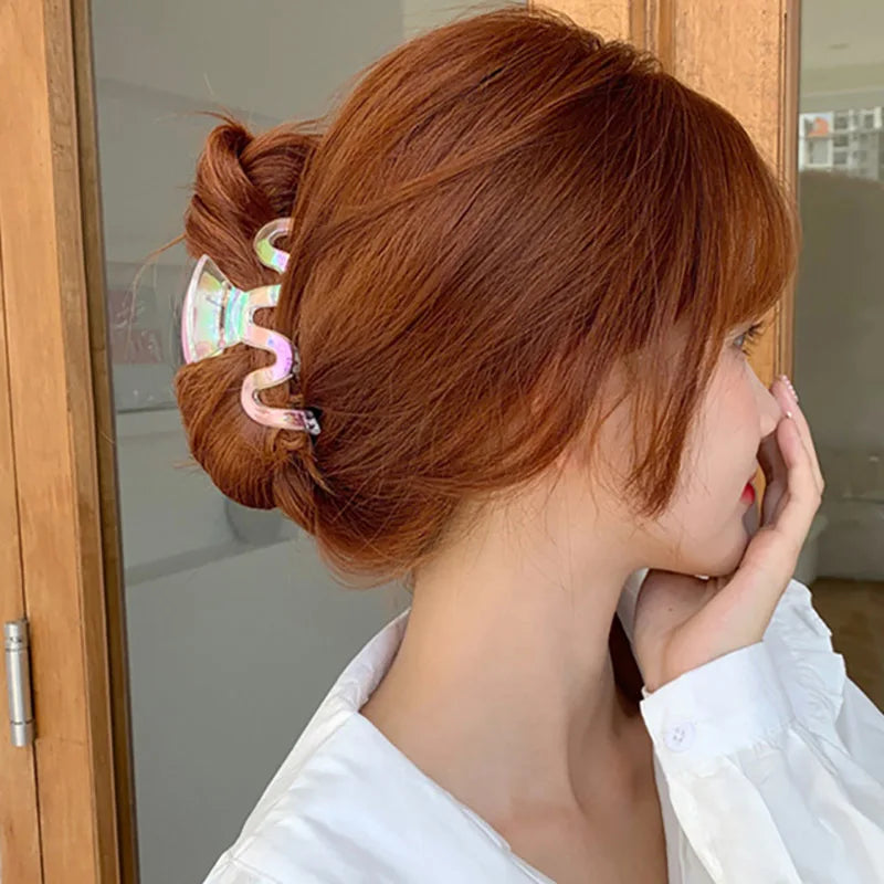 2023 Elegant Hair Claws Clip Vintage Irregular Hair Clips Barrettes Hairpins For Women Hair Accessories Set Hair Clamps Headwear