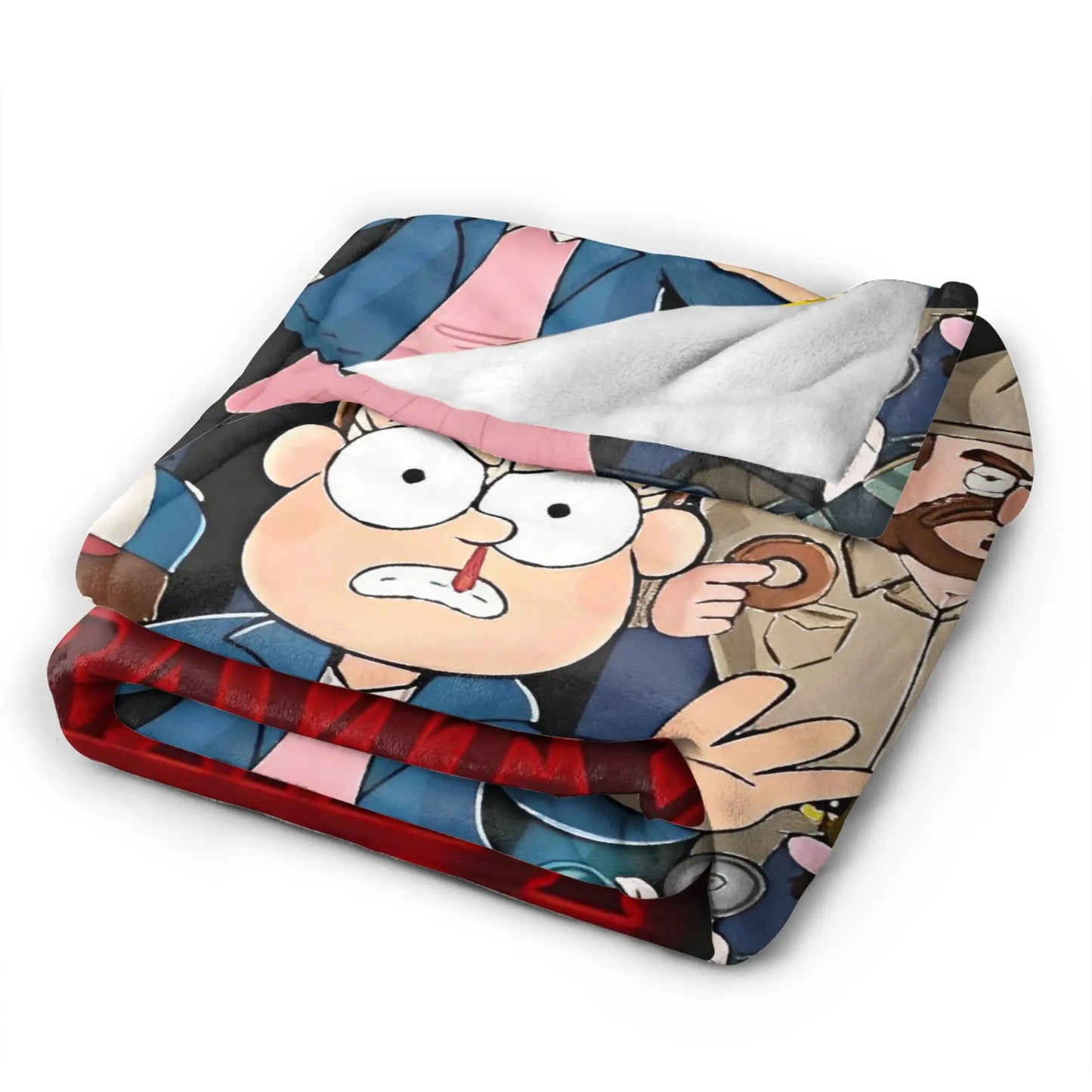 Stranger Gravity Falls Blanket  Plush Funny Warm Throw Blankets for Home Restaurant Autumn/Winter