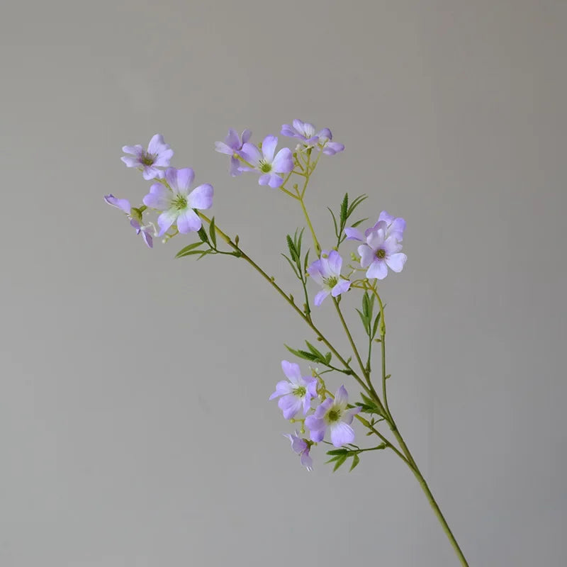 5pcs Artificial Flowers 12 Heads Small Chrysanthemums Marriage Bridal Bouquet Wedding Party Floral Home Decoration Accessories