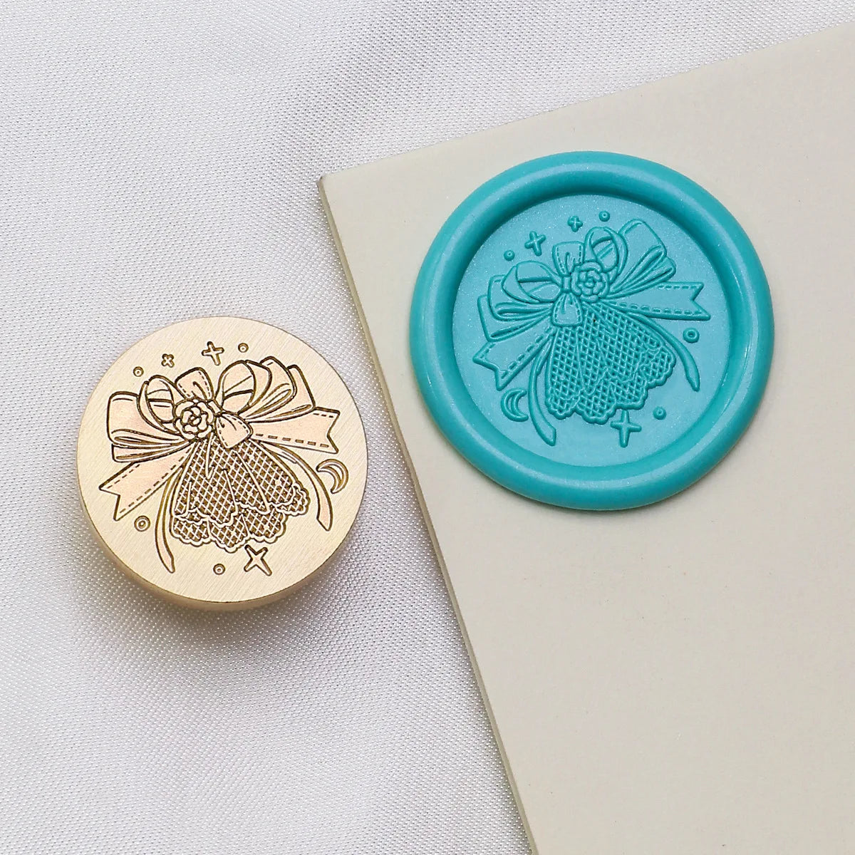 3D Embossed Wax Seal Stamp Bow/Confession/Valentine's Day Animal For A Copper Head Envelopes Wedding Invitations Scrapbooking