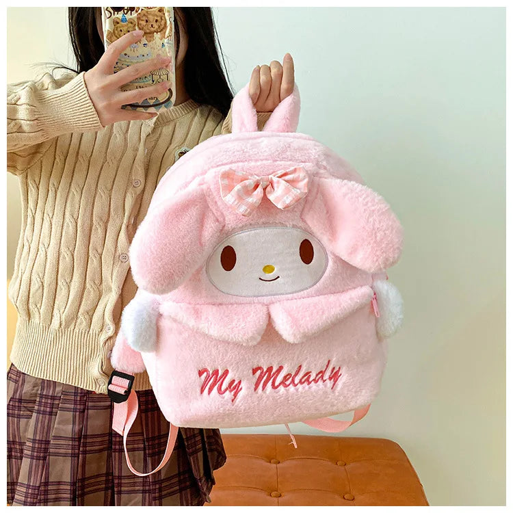 Cartoon Casual Backpack For Autumn And Winter Students Large Capacity Jk Uniform Cute And Fashionable Backpack Children'S Gift