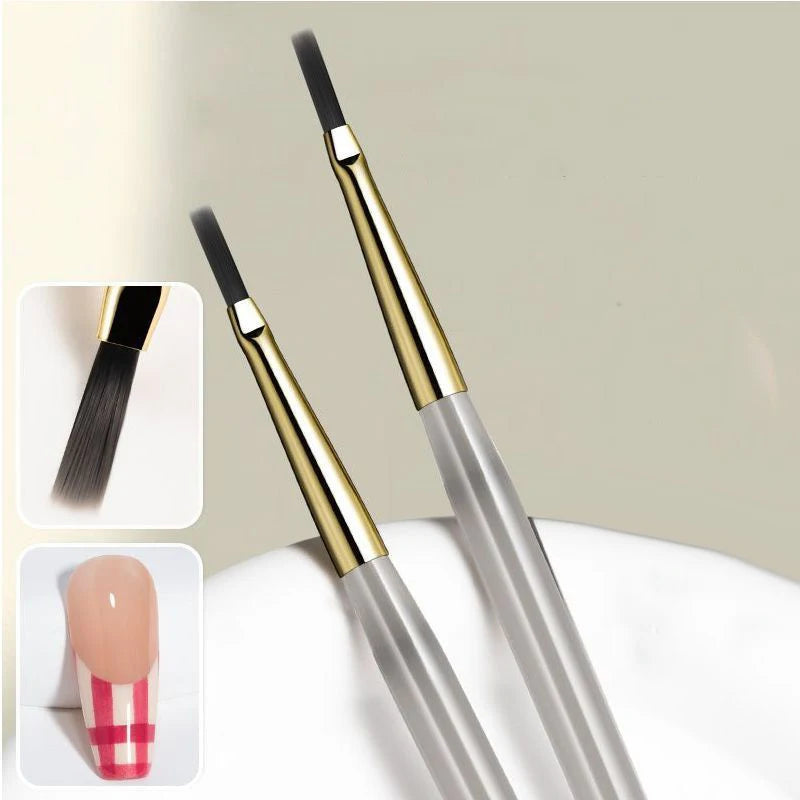 Nail Art Painting Brush Acrylic Lines Pen Stripes Grid Flower Butterfly Drawing Watercolor Brushes UV Gel DIY Design Manicure