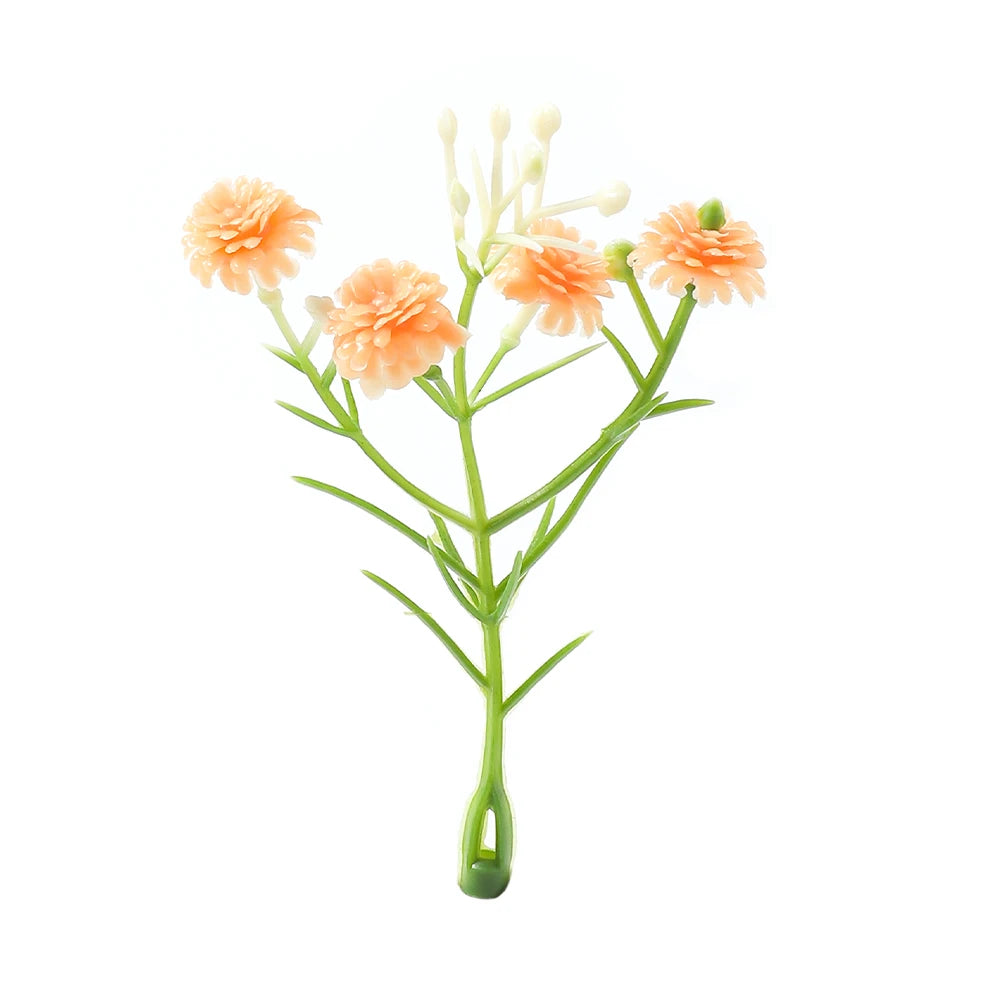 10/20Pcs Artificial Flowers Gypsophila 8CM Fake Flowers For Home Decor Wedding Decorations Ornaments Craft Garland Accessories