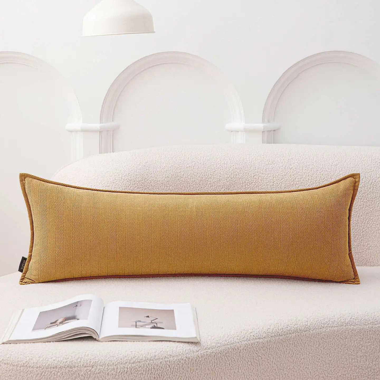 geometric pillow cover 30*120cm 30*90cm 30*70cm cushion cover thick chenille sofa bedroom pillowcase design high quality