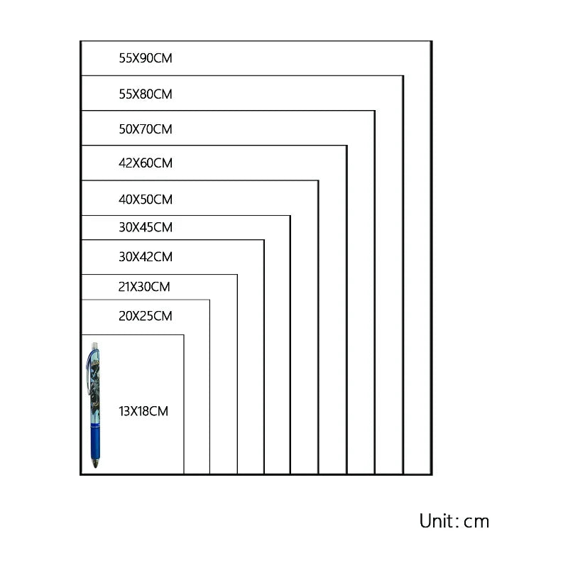 1PCS S-StrangerThings 5 Theme Frameless Canvas Core Print - HD Poster Decor Home Decor Living Room Bedroom Movie Peripheral