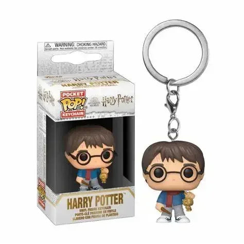 Funko Pocket Keychain Toy Hermione Granger Dobby Dumbledore Malfoy Ginny Ron Hedwig Snape Voldemort Luna Pocket Pop Key Ring Toy