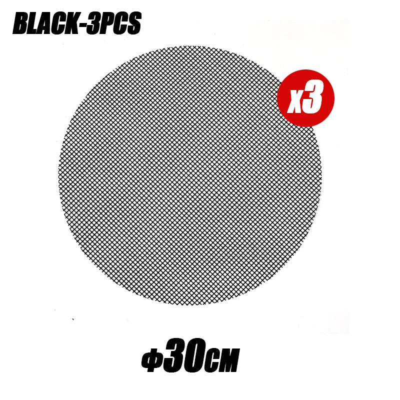1/3/5PCS Non-Stick Reusable BBQ Grill Mat Easy To Clean Mesh Pad for Electric Gas and Charcoal Grills Outdoor Cooking