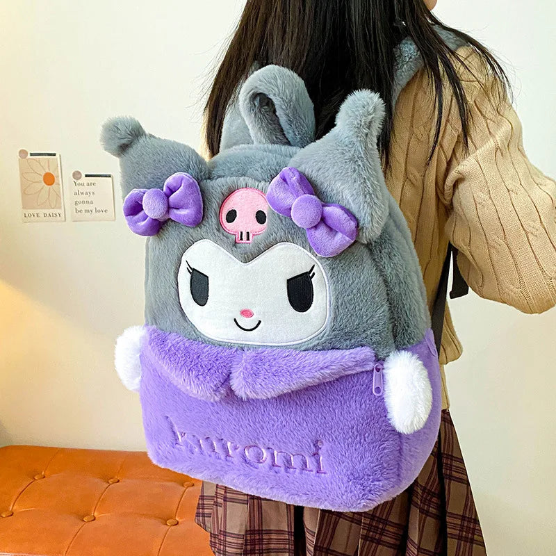 Cartoon Casual Backpack For Autumn And Winter Students Large Capacity Jk Uniform Cute And Fashionable Backpack Children'S Gift