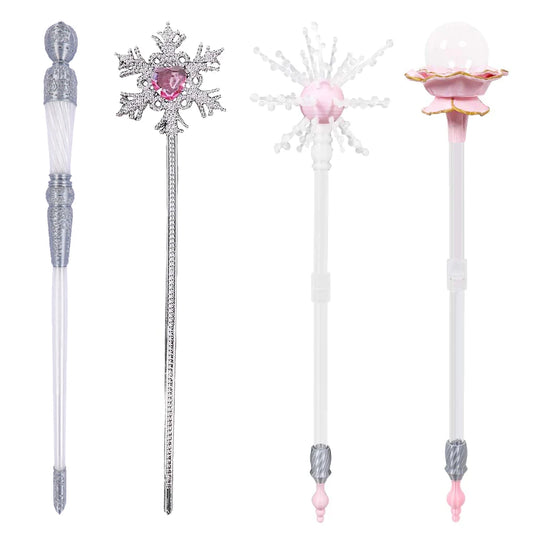 Wicked 2 For Good Glinda Cosplay Magic Wand Props Crown Costume Accessories Women Outfits Props Gifts Halloween Carnival Party