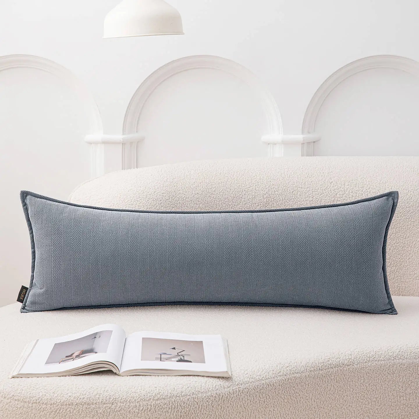 geometric pillow cover 30*120cm 30*90cm 30*70cm cushion cover thick chenille sofa bedroom pillowcase design high quality