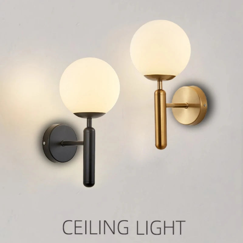 Modern Indoor Wall Light Lamp Suitable For Bedroom Bedside Living Room Home Decor Light Fixture