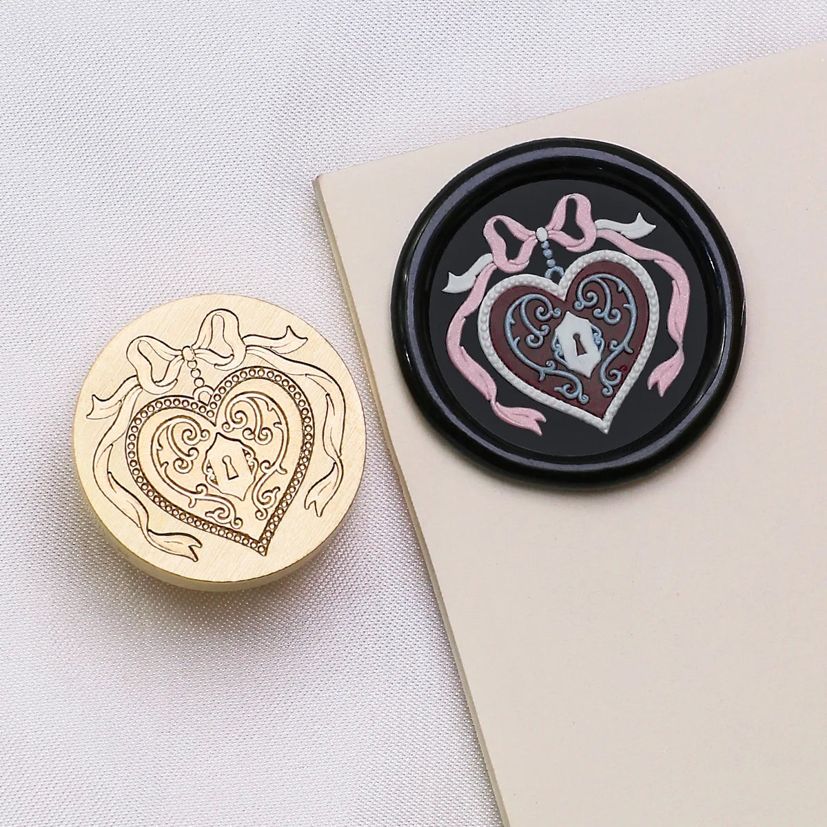3D Embossed Wax Seal Stamp Bow/Confession/Valentine's Day Animal For A Copper Head Envelopes Wedding Invitations Scrapbooking
