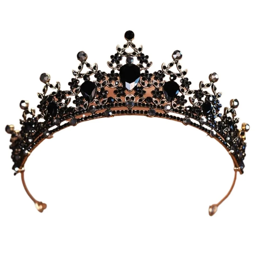 Wedding hairstyle headpiece, bride's headpiece, crown hairband, birthday headband, princess headband