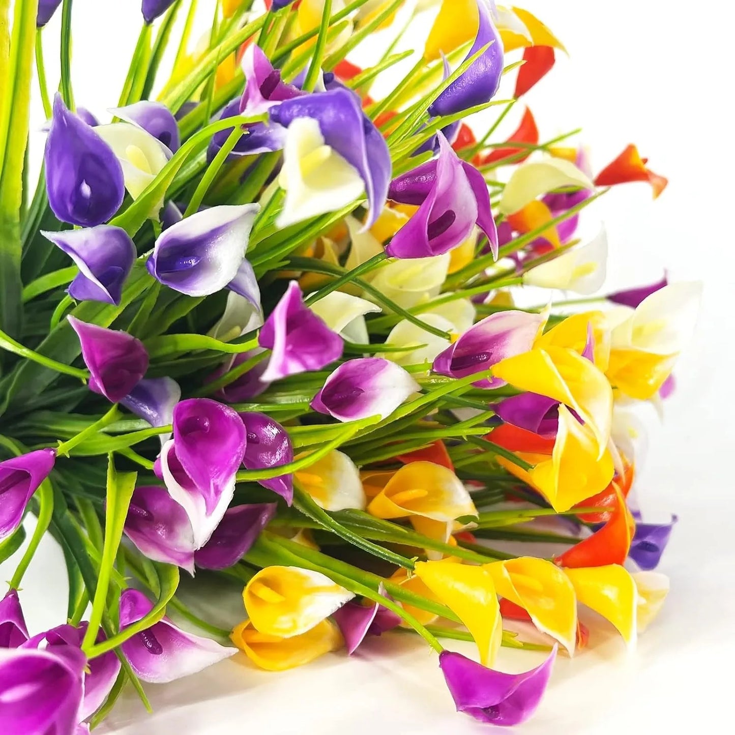 Artificial Flowers Bouquet 33cm Fake Flowers for Home Room Decor Garden Wedding Decoration Outdoor Vase Flower Arrangement Plant